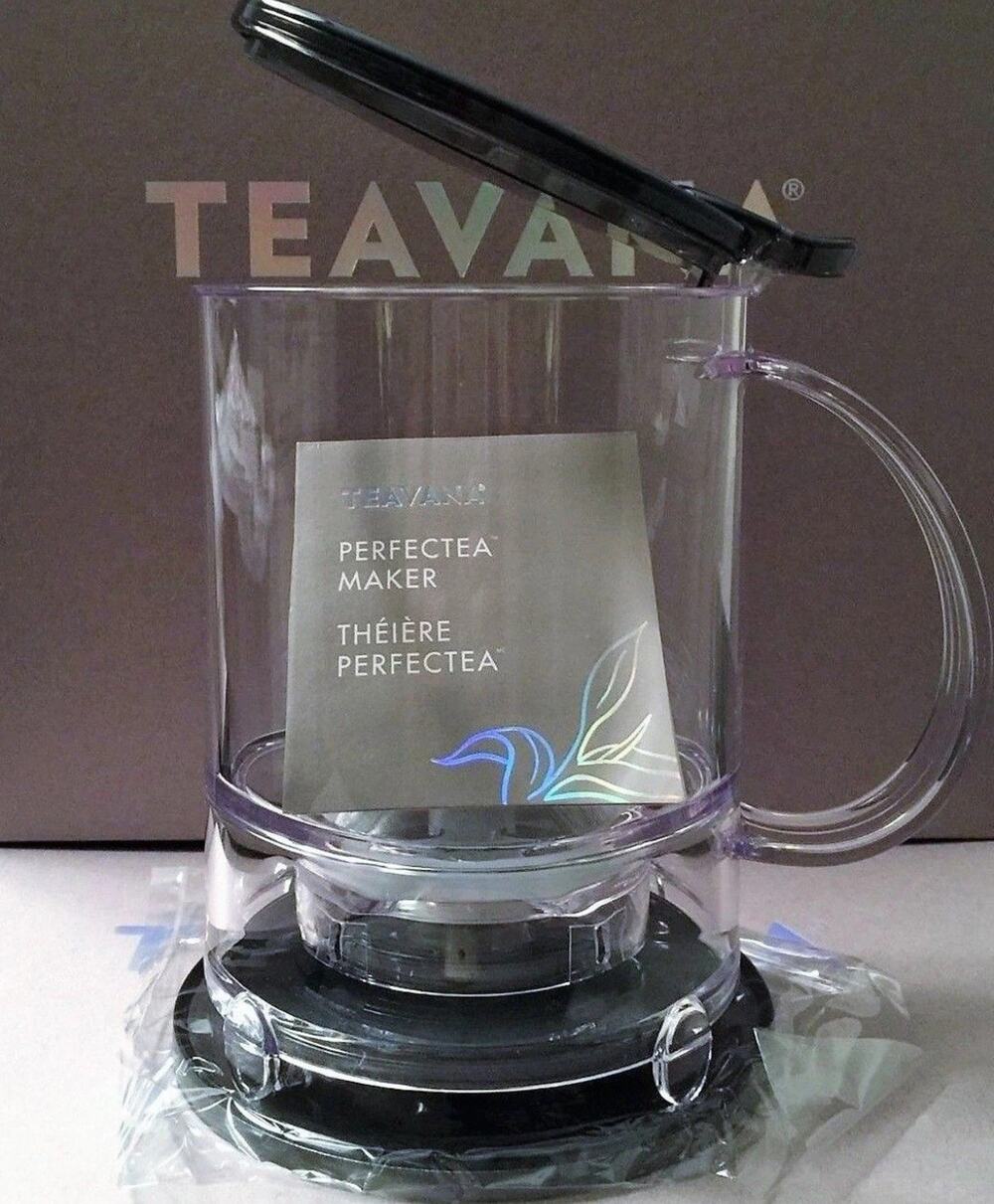 New Teavan 16oz Black Perfecta Tea Maker